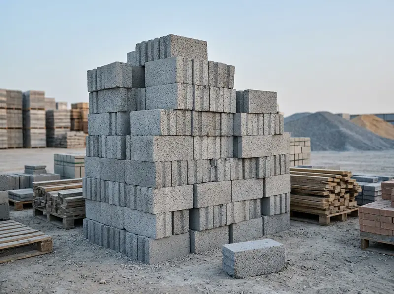 بلوك خرساني مفرغ - Concrete Hollow Blocks